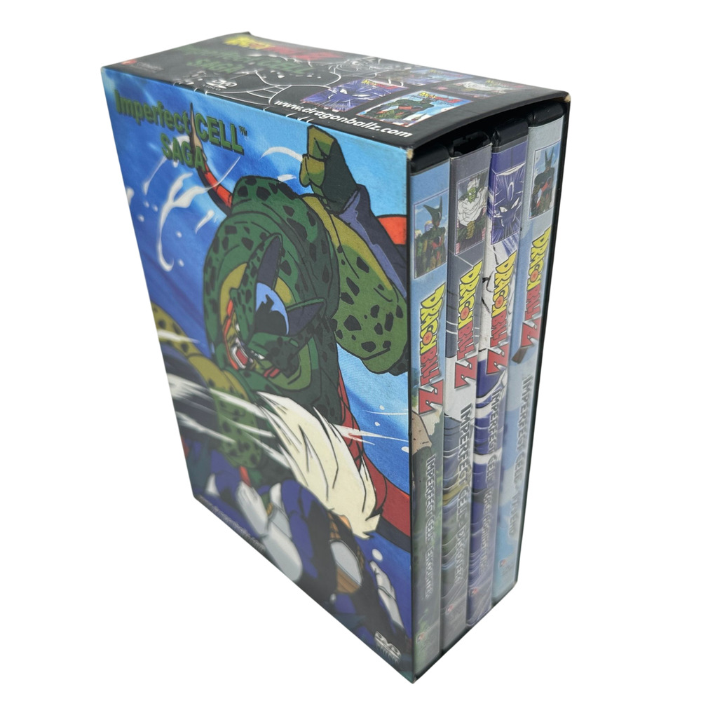 Dragon Ball Z Imperfect Cell Saga DVD Box Set 4-Disc Funimation Anime DBZ 2003